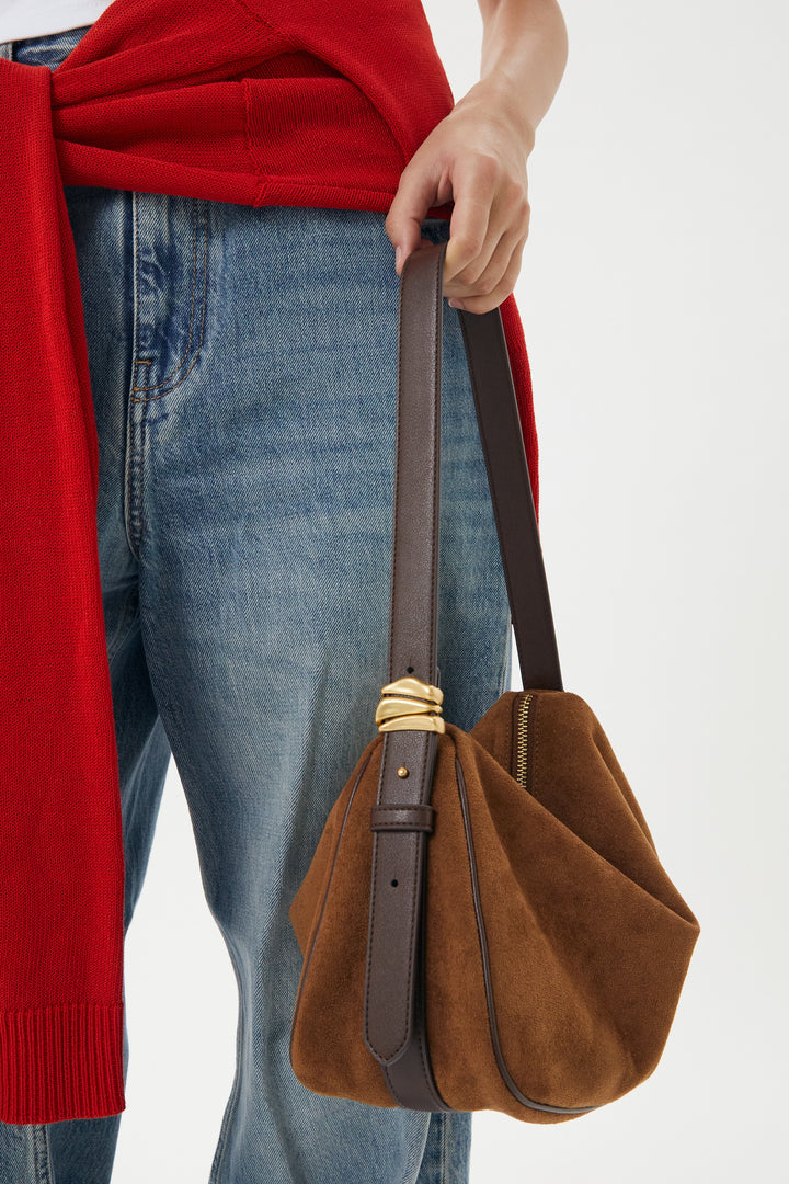 Brie Leon Organica Hobo Bag | Chestnut