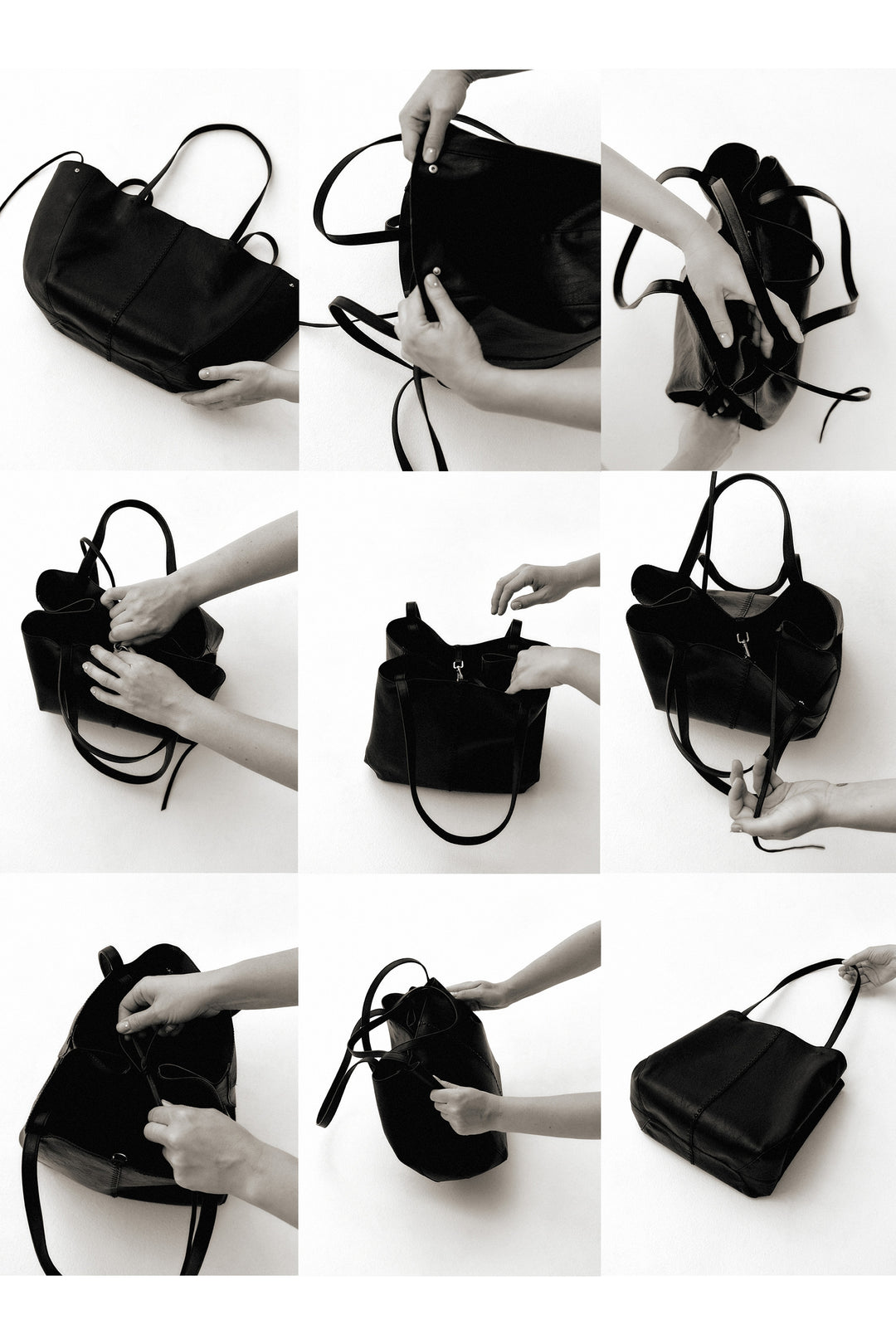Brie Leon Reese Market Tote | Black