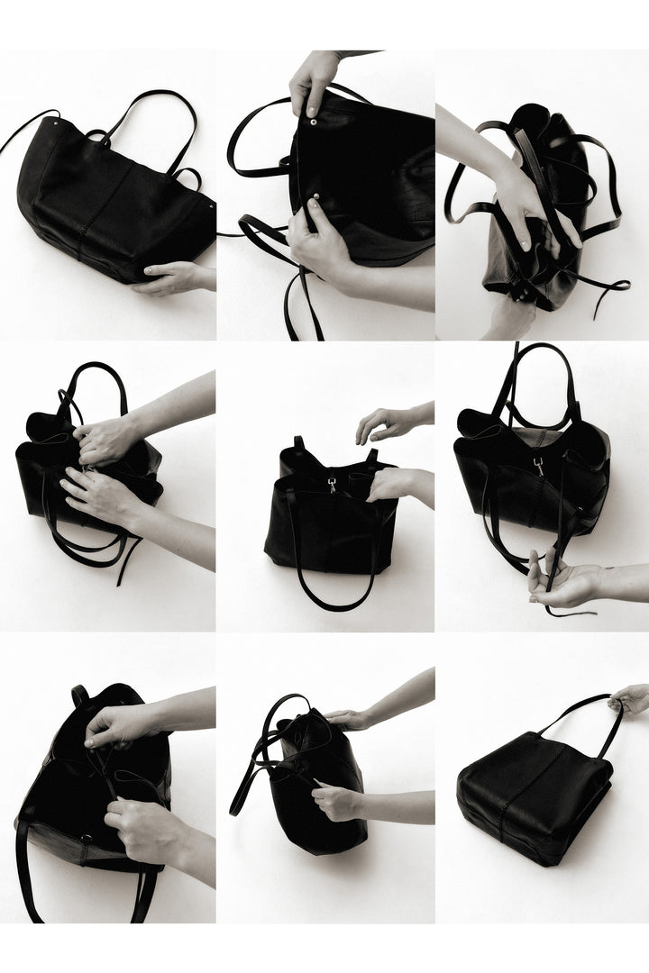 Brie Leon Reese Market Tote | Black