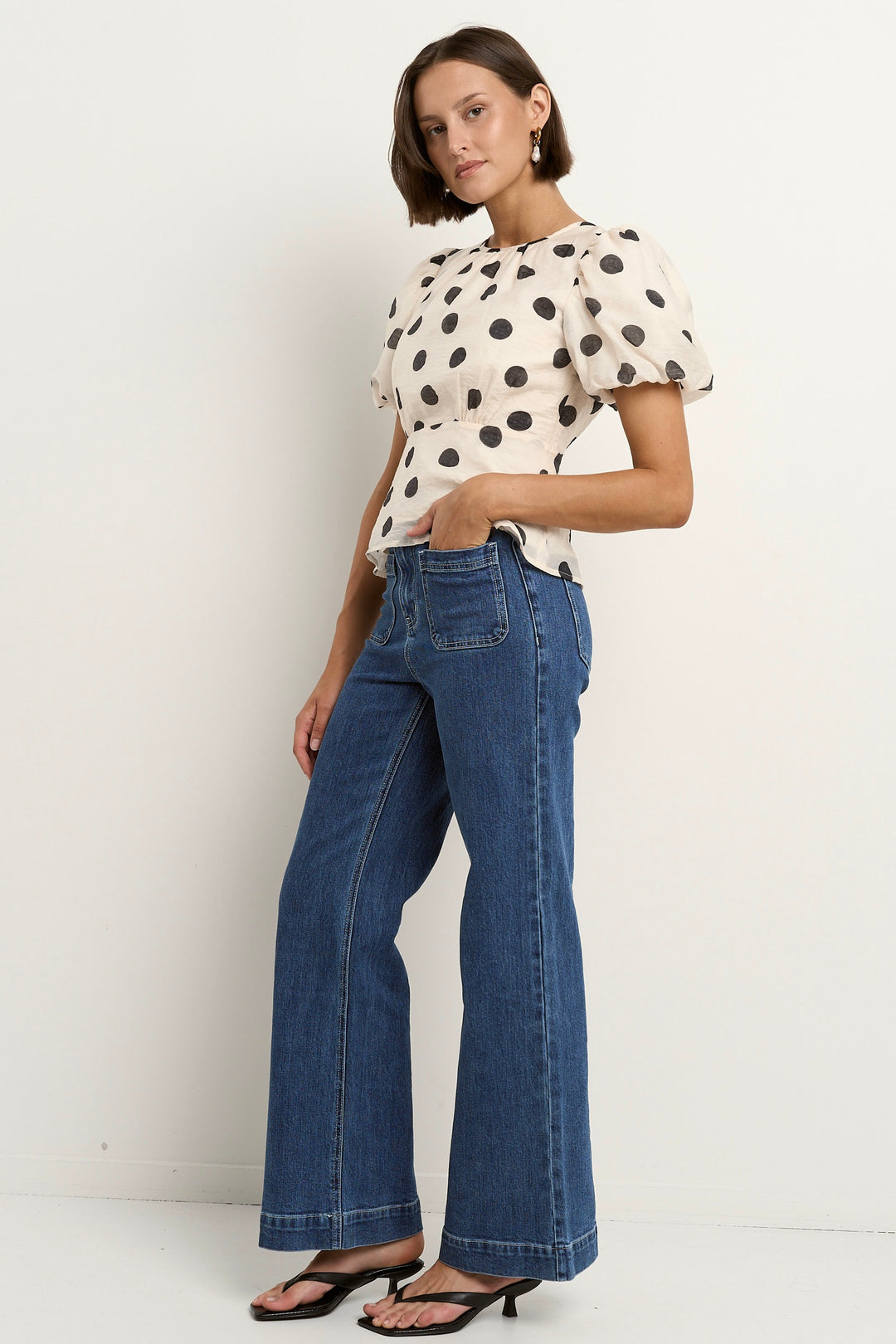 Stories Be Told Finali Polka Dot Top