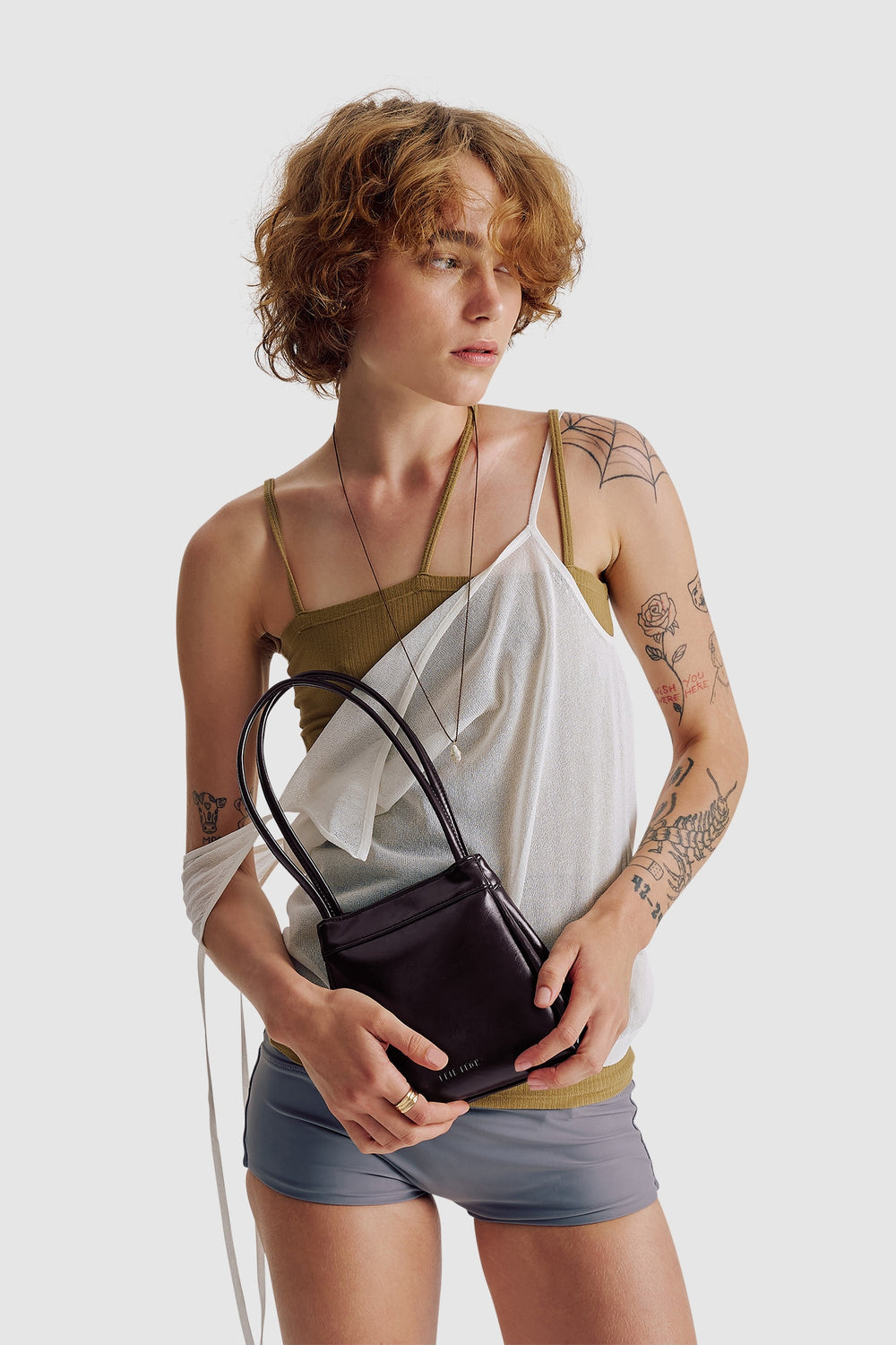 Brie Leon Harper Mini Bag | Burnt Coffee