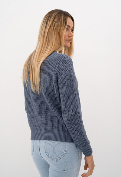 Humidity Dahlia Jumper - Denim