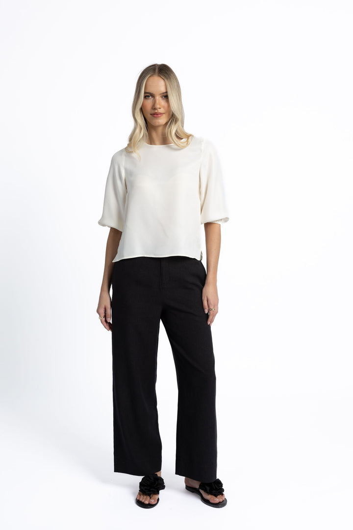 Humidity Ivy Blouse | Ivory