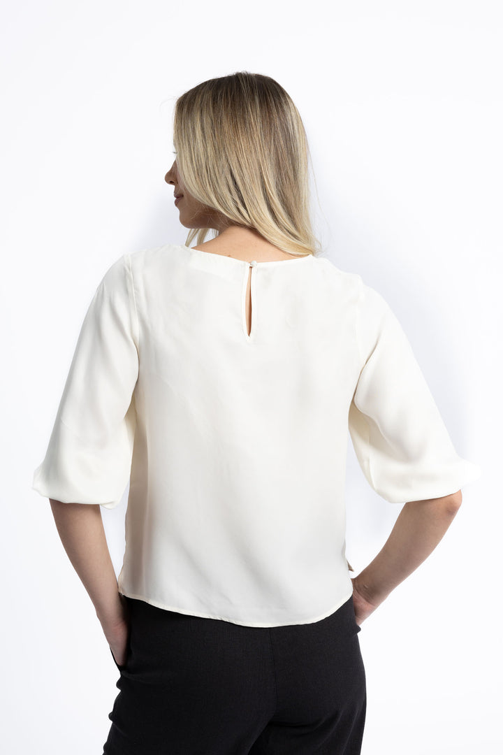 Humidity Ivy Blouse | Ivory