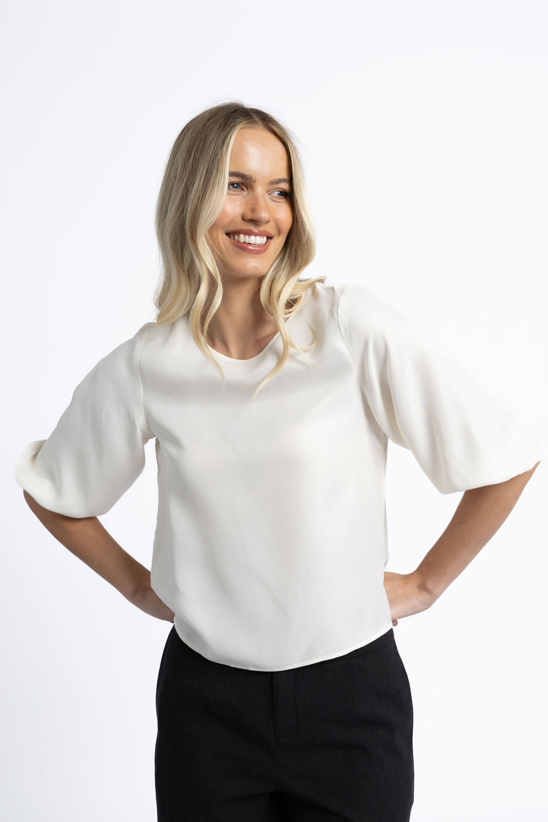 Humidity Ivy Blouse | Ivory