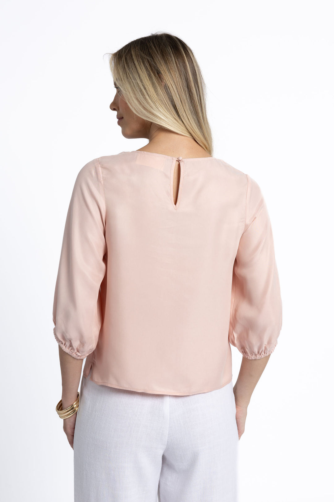 Humidity Ivy Blouse | Soft Pink
