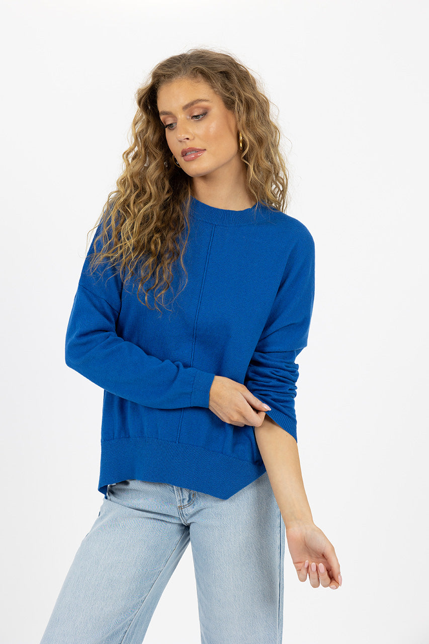 Humidity Klara Sweater - French Blue