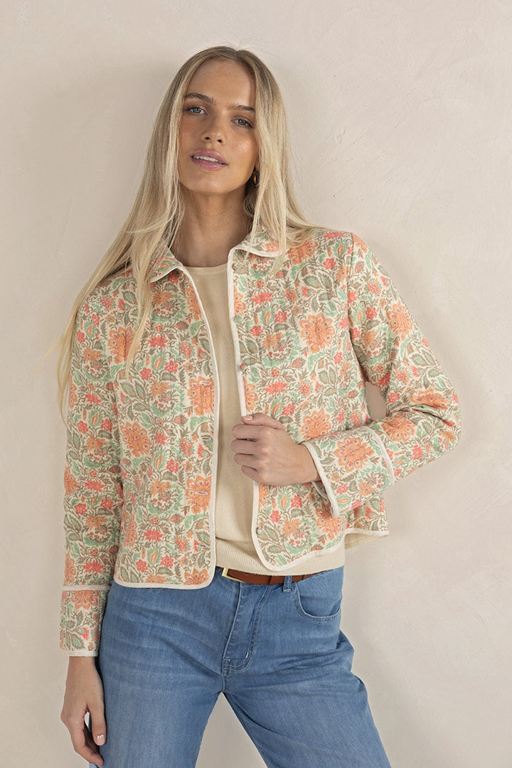 Humidity Bonnie Jacket | Citrus Print