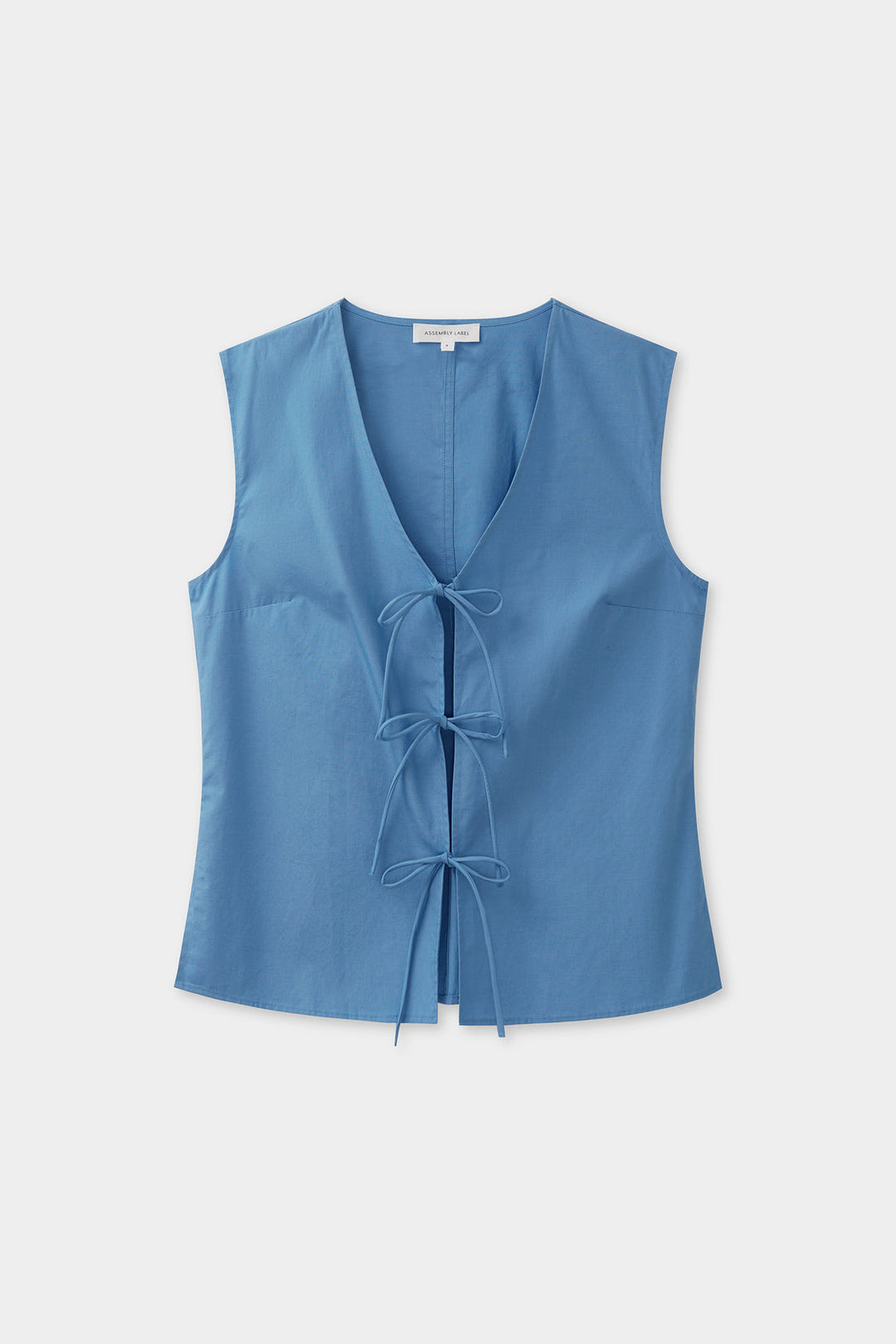 Assembly Label Ollie Poplin Tie Top | Bahama