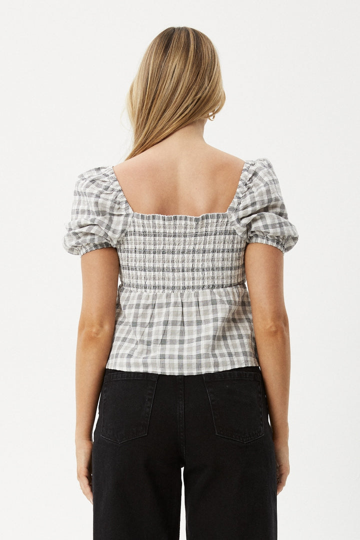 Afends Leo Tie Front Top