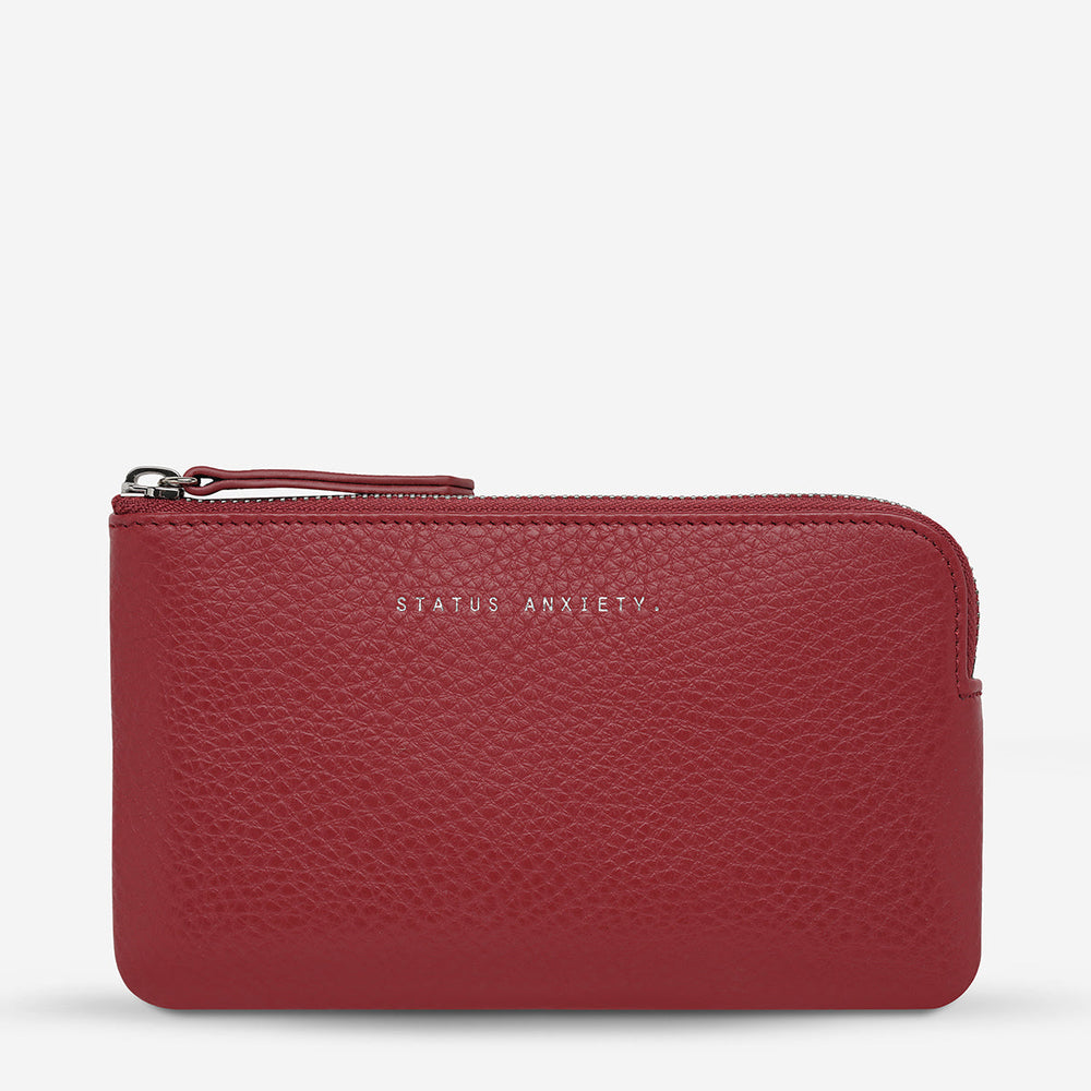 Status Anxiety Smoke and Mirrors Wallet | Rouge