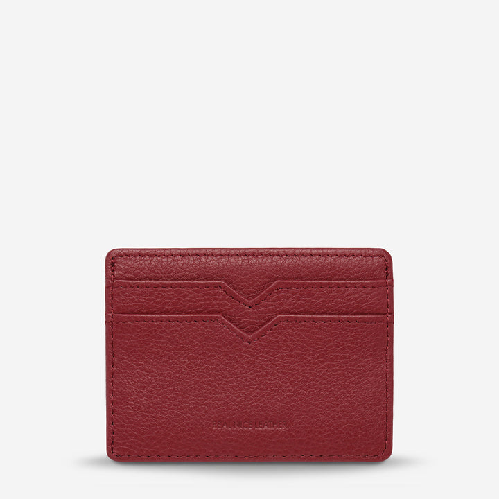 Status Anxiety Together For Now Wallet | Rouge