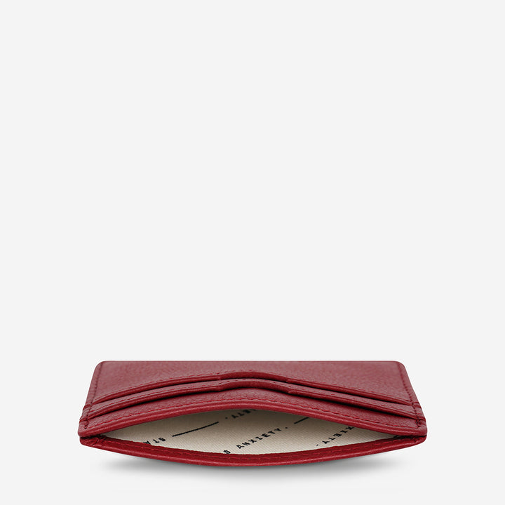 Status Anxiety Together For Now Wallet | Rouge