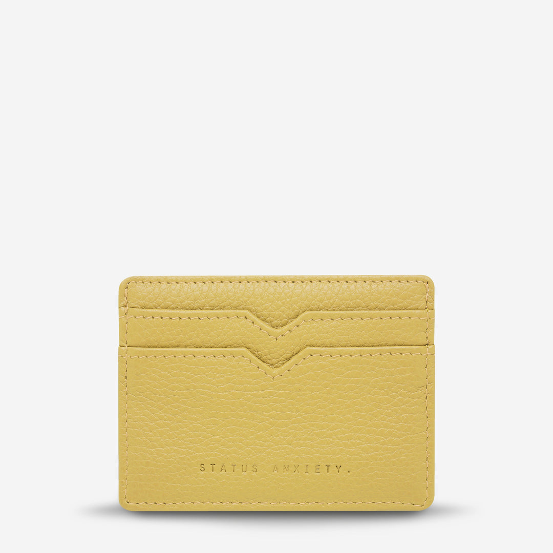 Status Anxiety Together For Now Wallet | Buttermilk