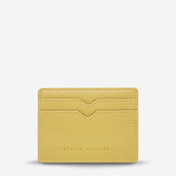 Status Anxiety Together For Now Wallet | Buttermilk