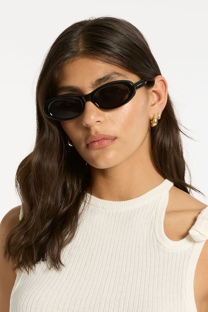 Status Anxiety Dopamine Sunglasses | Black