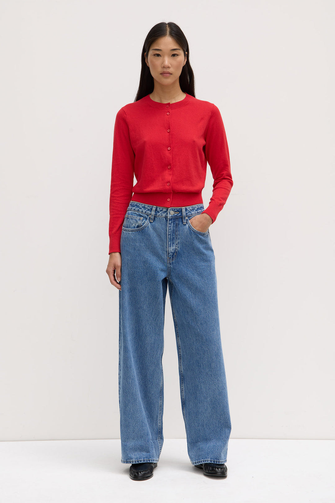 Assembly Label Semra Cotton Cashmere Cardigan | Goji