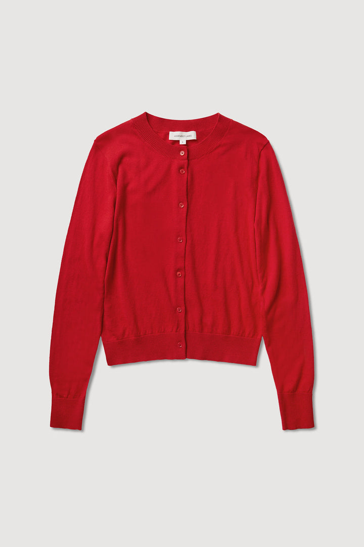 Assembly Label Semra Cotton Cashmere Cardigan | Goji