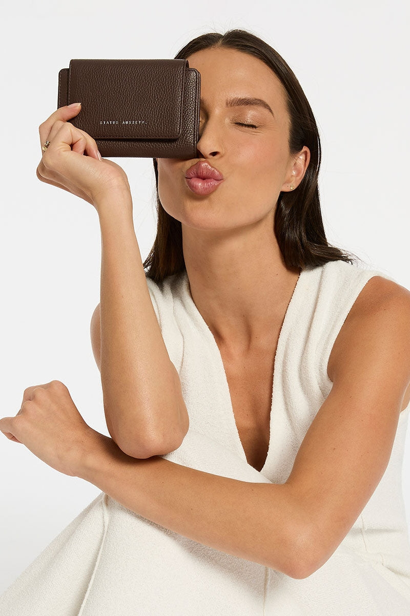 Status Anxiety Visions Wallet | Cocoa