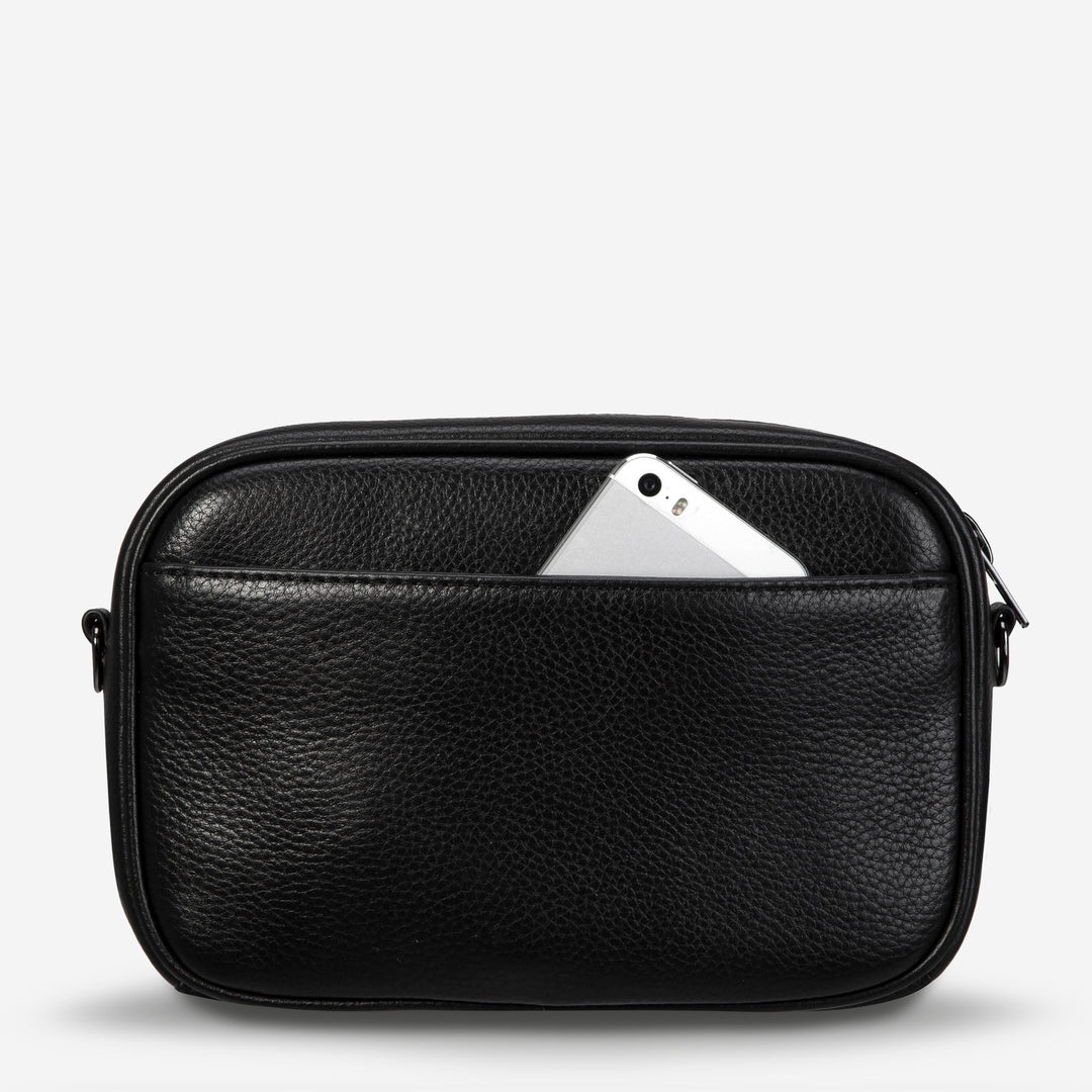 Status Anxiety Plunder With Webbed Strap Bag | Black