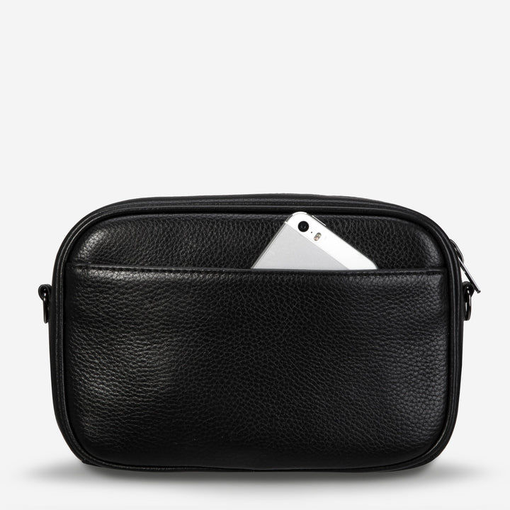 Status Anxiety Plunder With Webbed Strap Bag | Black
