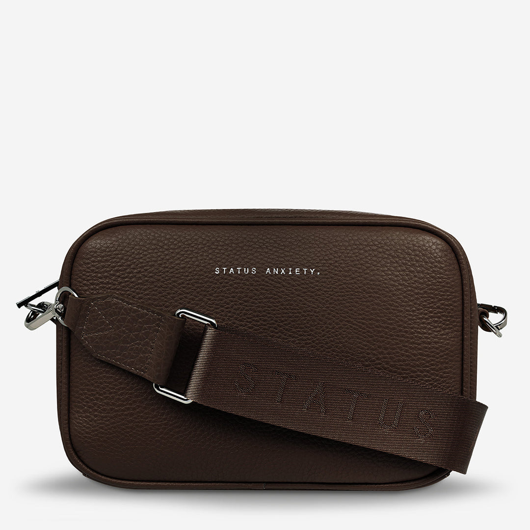 Status Anxiety Plunder With Webbed Strap Bag | Cocoa