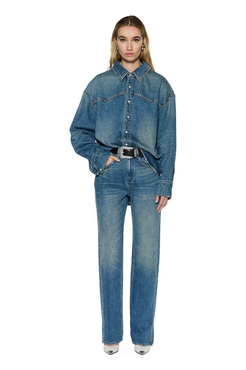 Ksubi Playback Jean | Texas Blue Studded