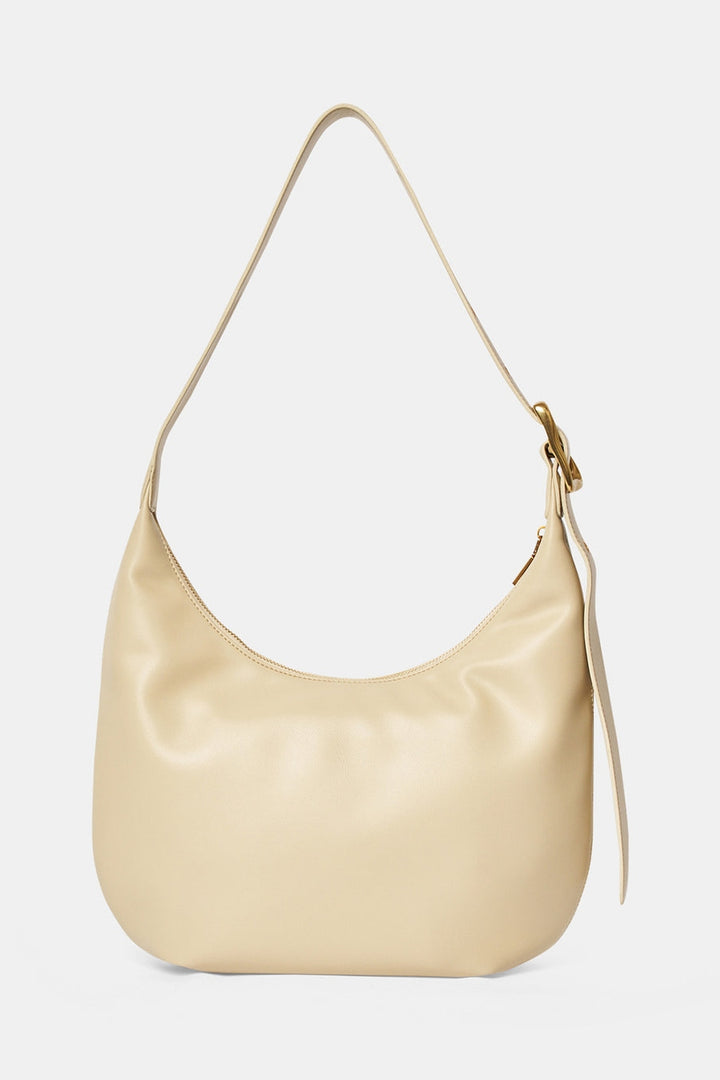 Brie Leon Large Everyday Croissant Bag | Cashew