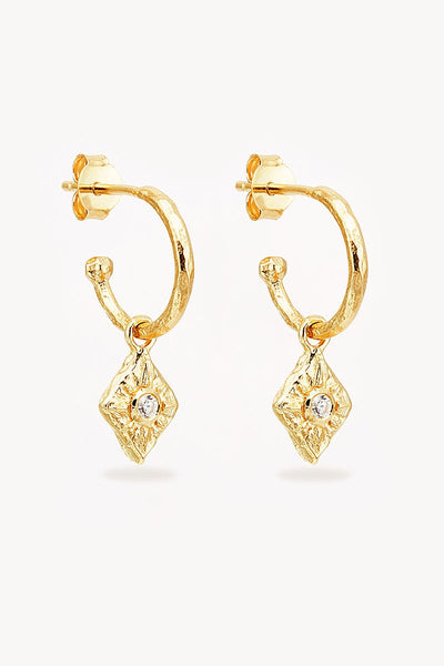 By Charlotte Desert Sky Hoops - Gold