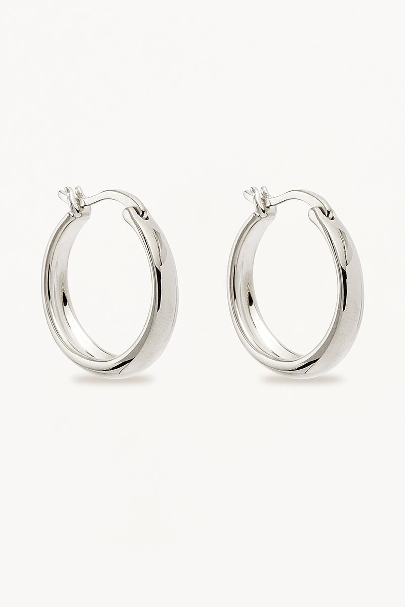By Charlotte Infinite Horizon Large Hoops - Silver