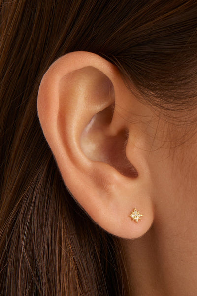 By Charlotte Starlight Earrings - Gold