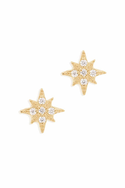 By Charlotte Starlight Earrings - Gold