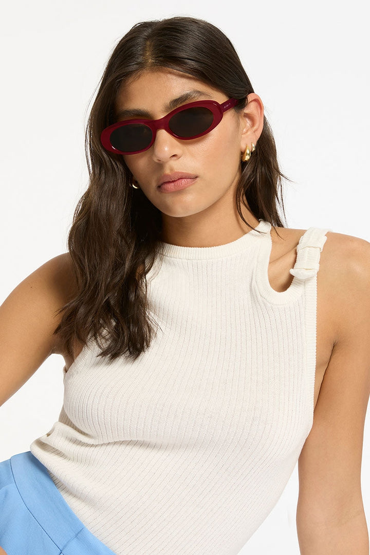 Status Anxiety Dopamine Sunglasses | Cherry