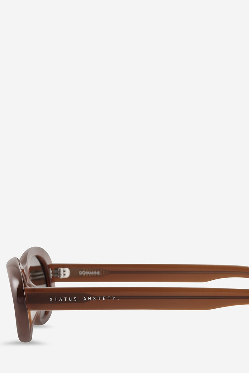 Status Anxiety Dopamine Sunglasses | Brown