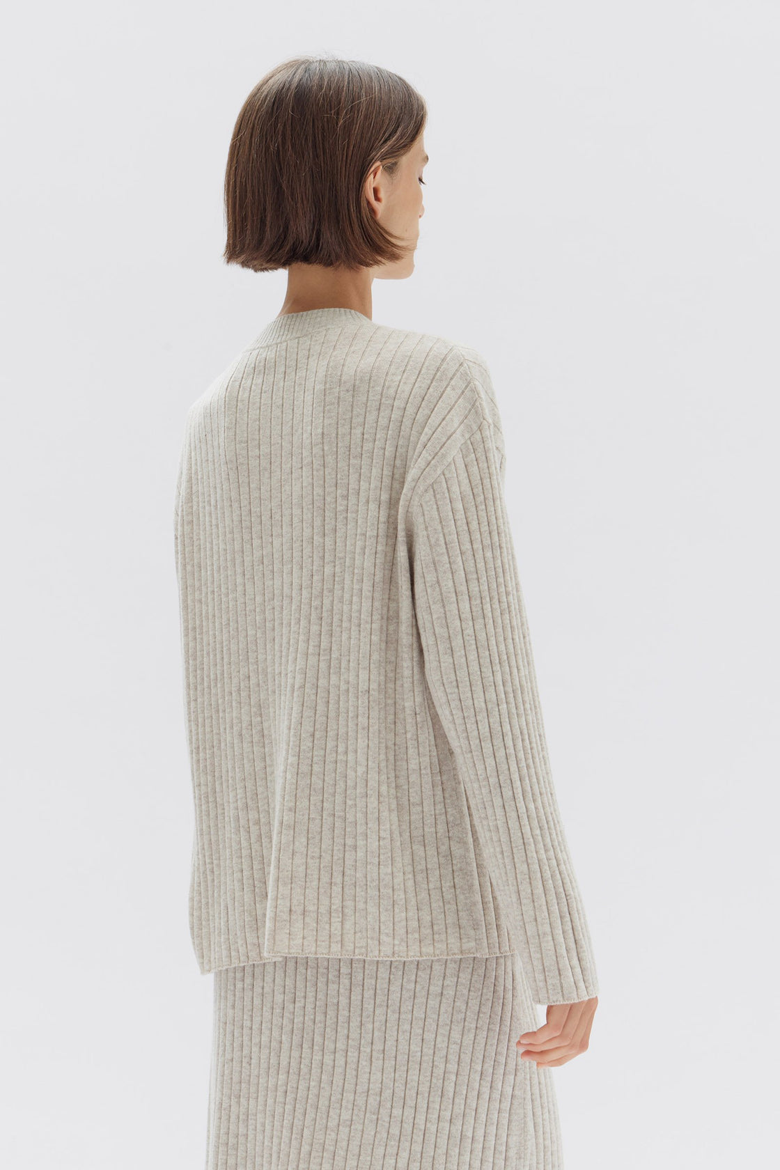 Assembly Label Wool Cashmere Rib Top