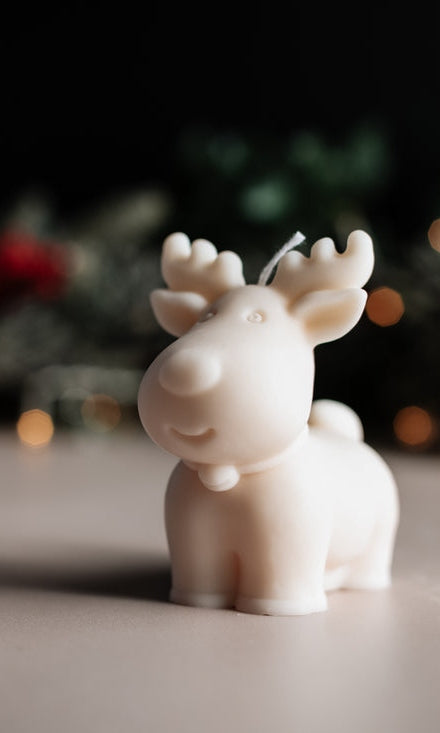 Blow My Wick Rudolph Candle