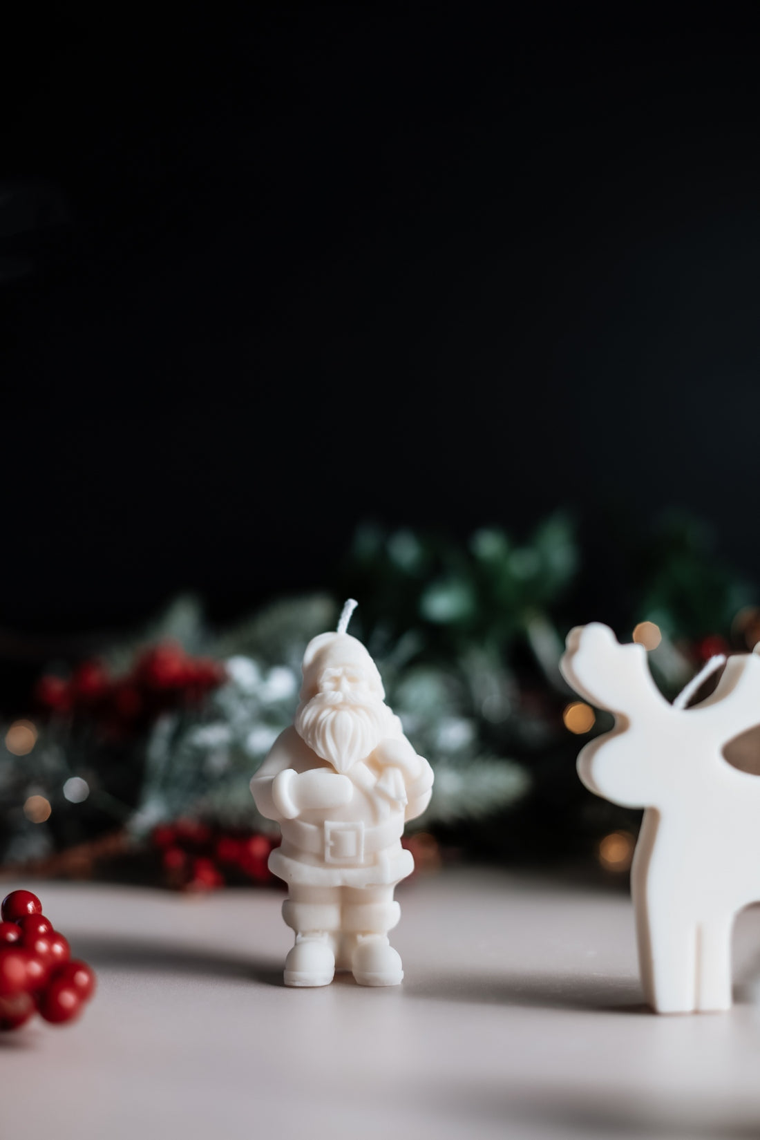 Blow My Wick Santa Candle