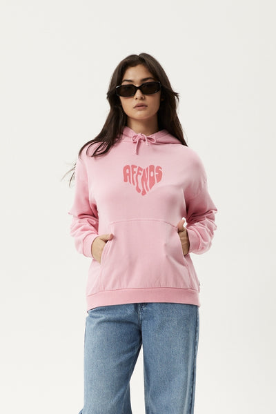 Afends Pull On Hood | Powder Pink