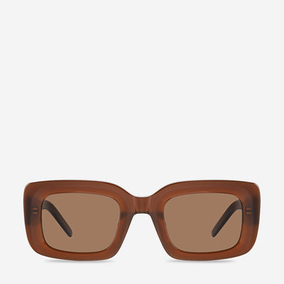 Status Anxiety Unyielding Sunglasses - Brown