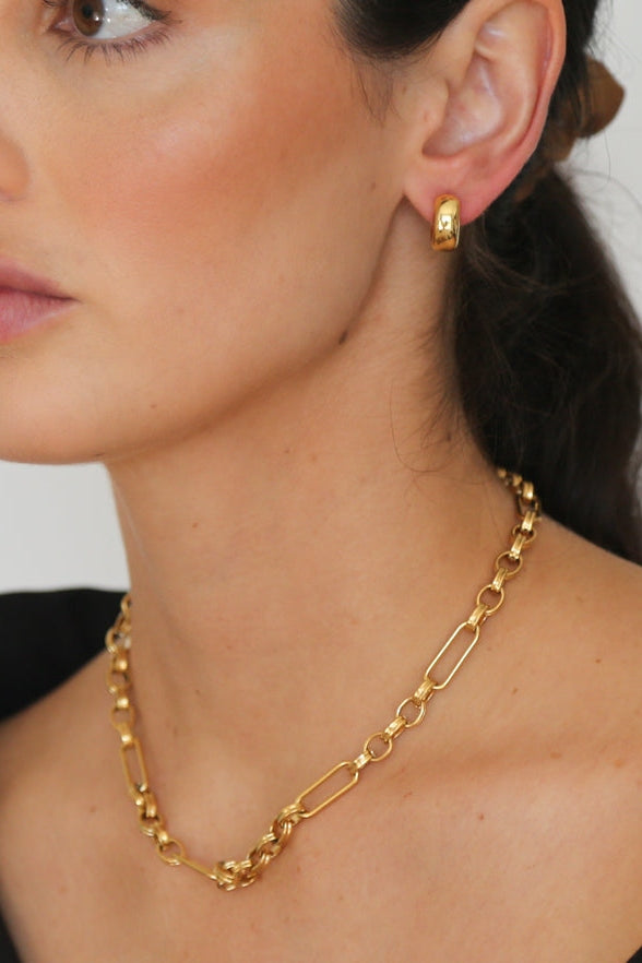 Studio Z Olive Earrings | Gold