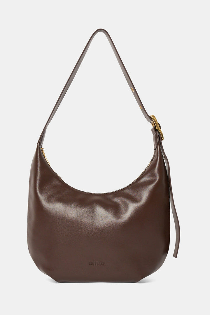 Brie Leon Large Everyday Croissant Bag | Chocolate