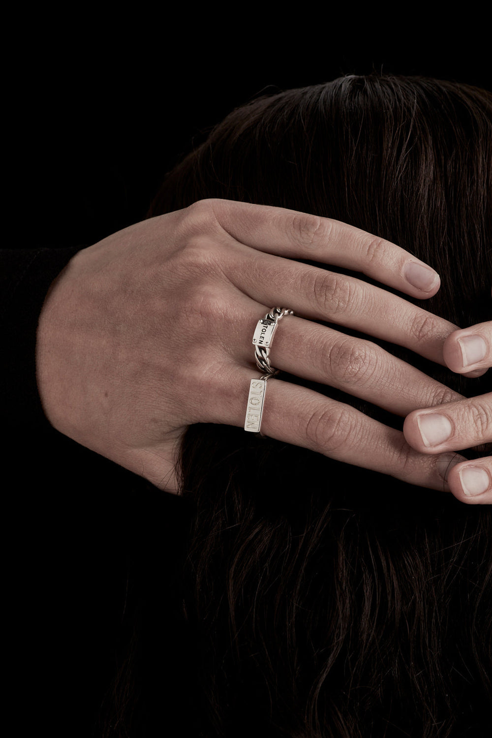 Stolen Girlfriends Club Stolen Bar Ring | Silver