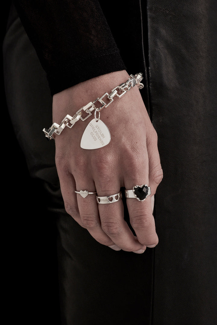 Stolen Girlfriends Club Baby Stolen Heart Ring | Silver