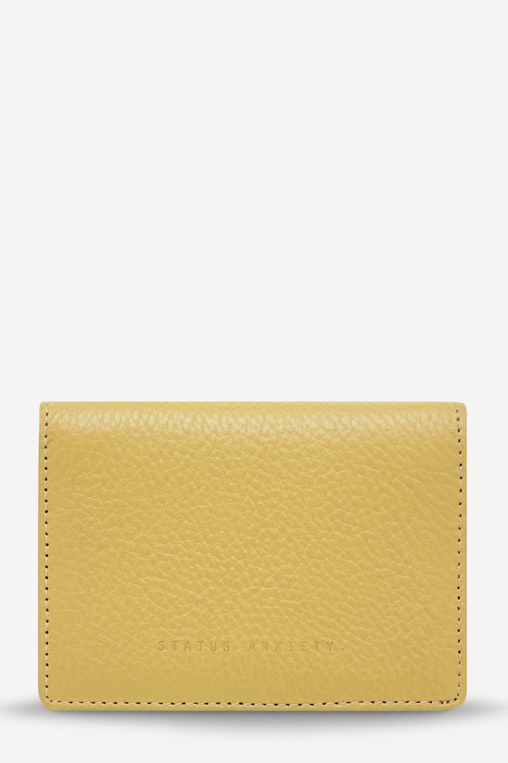 Status Anxiety Easy Does It Wallet | Buttermilk