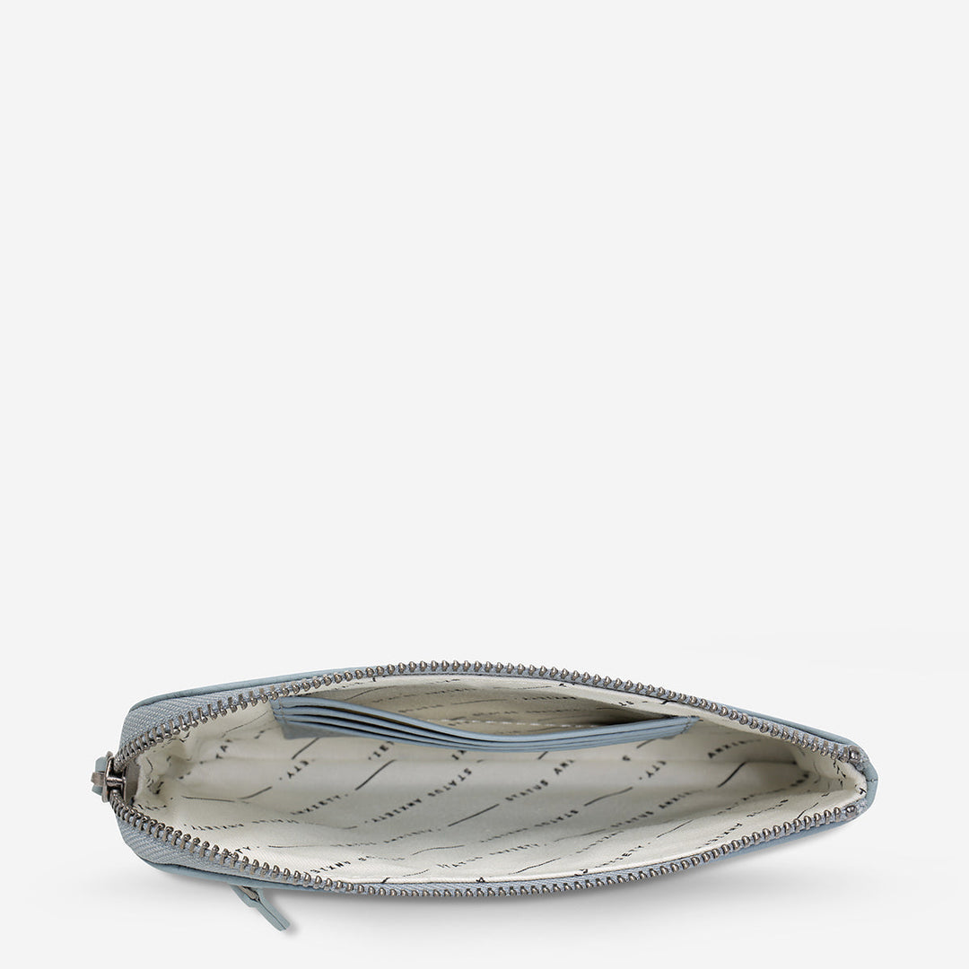 Status Anxiety Smoke and Mirrors Wallet | Powder Blue