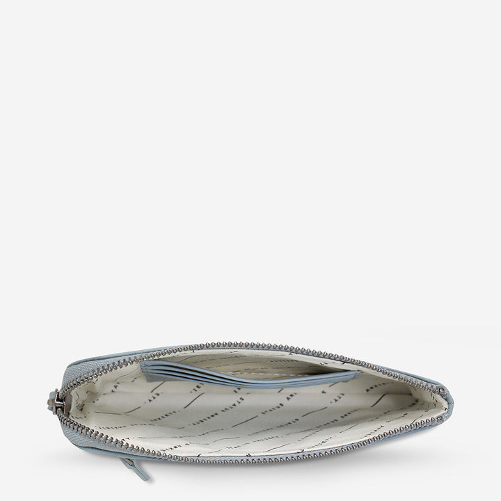 Status Anxiety Smoke and Mirrors Wallet | Powder Blue