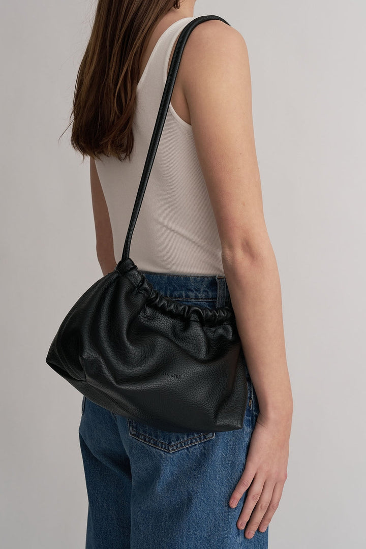Brie Leon Alma Bag | Black Nappa