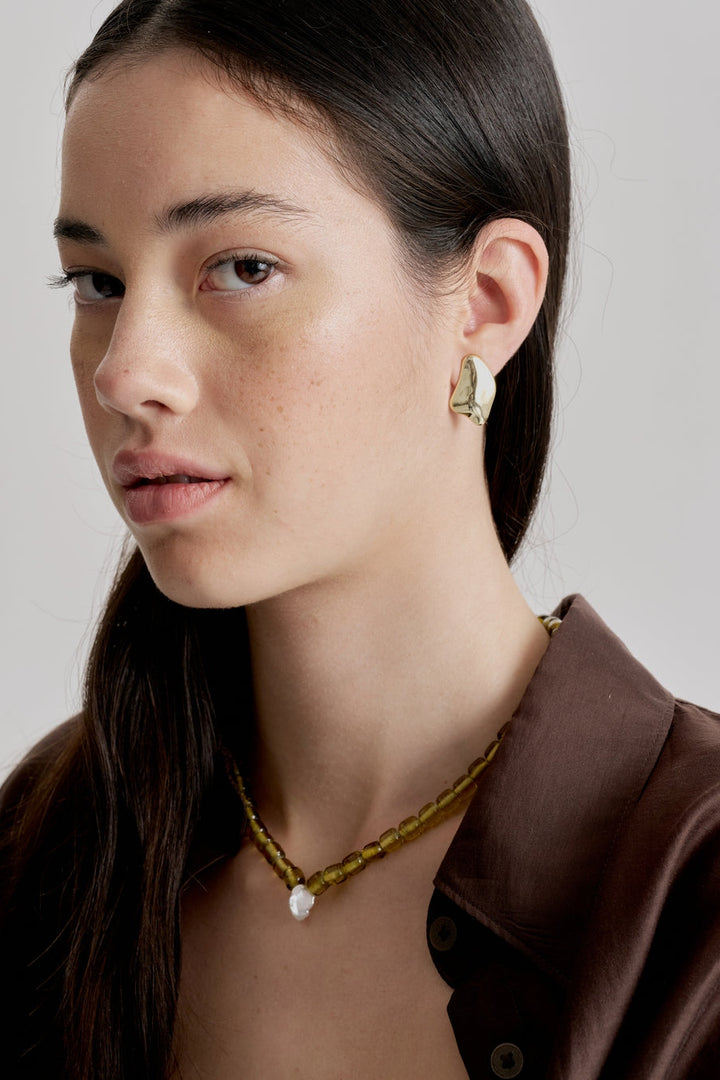 Brie Leon Val Stud Earring Small