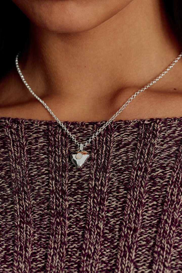 Brie Leon Pearl Locket Necklace
