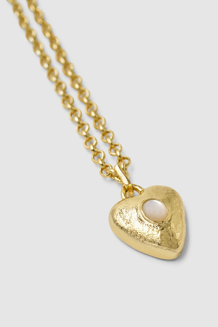 Brie Leon Pearl Locket Necklace